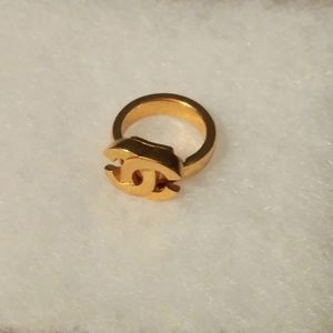 Vintage Chanel CC Ring